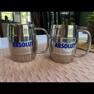 ABSOLUT Vodka “mule” cups.